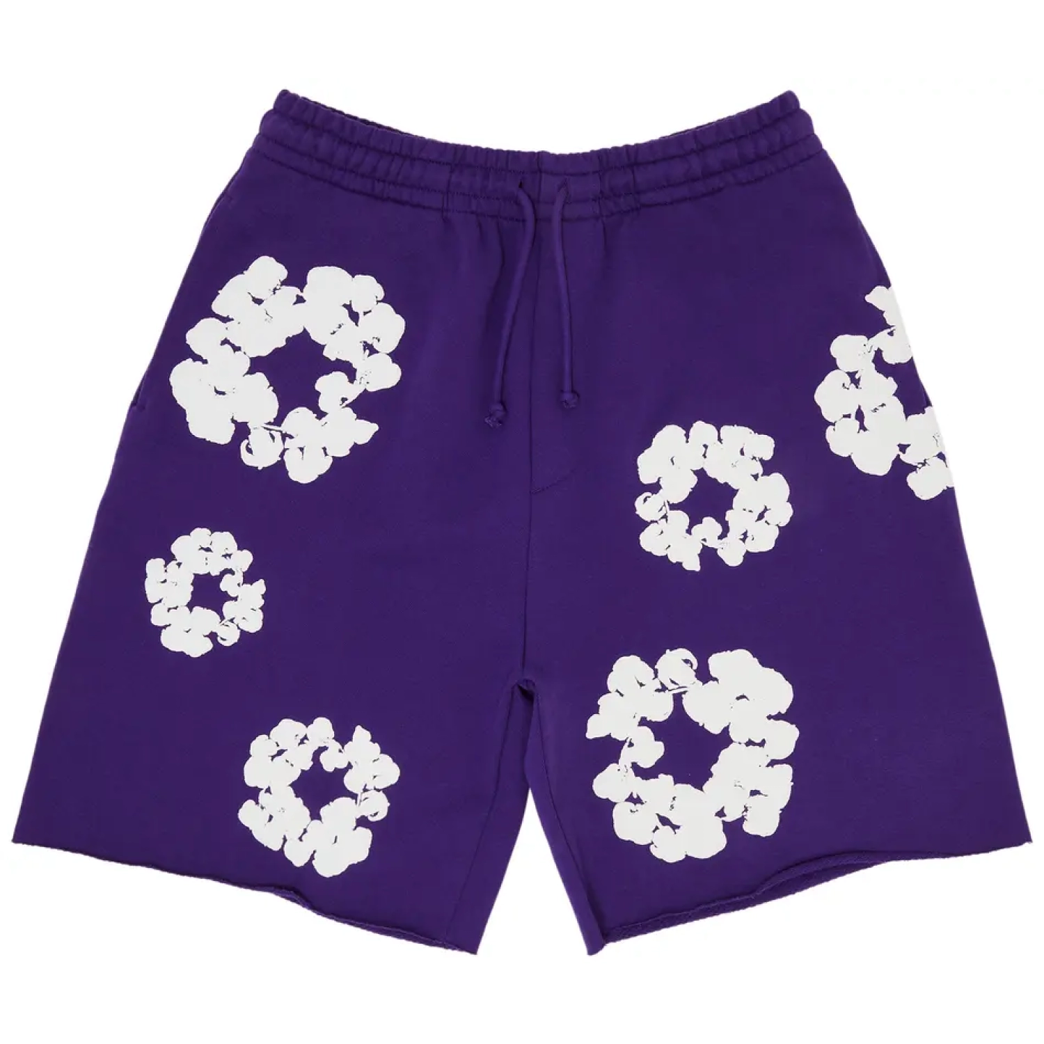 Pantalones Cortos Denim Tears Corona de Algodón Morado