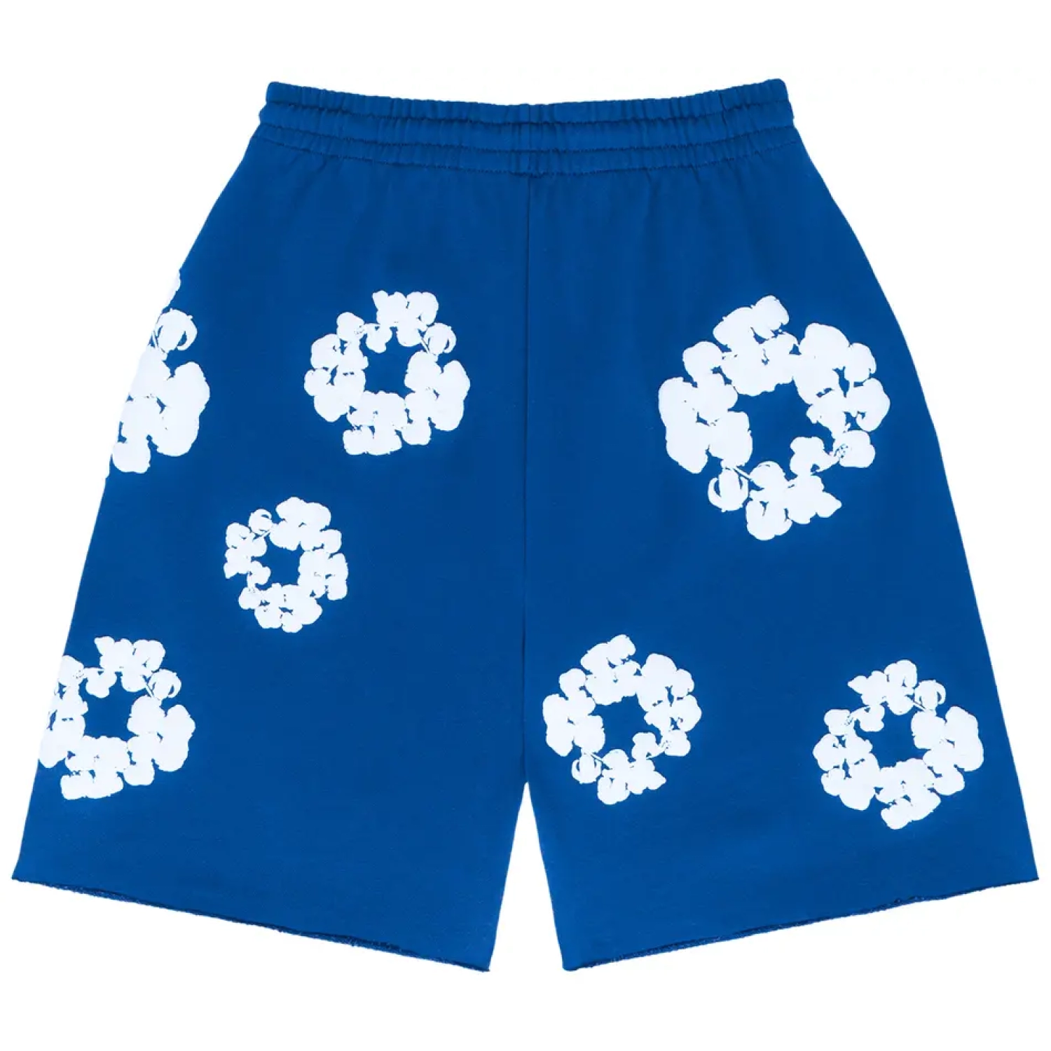 Pantalones Cortos Denim Tears Corona de Algodón Azul Real
